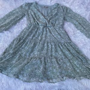 pretty green dress